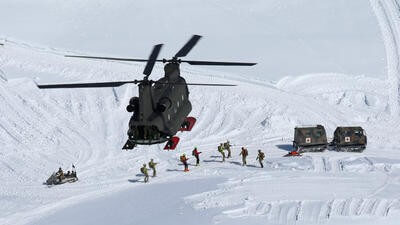 CaSTA Italian Army mountain rescue exercise