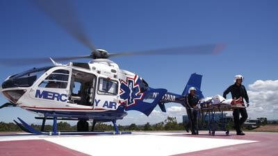 Air Methods helicopter