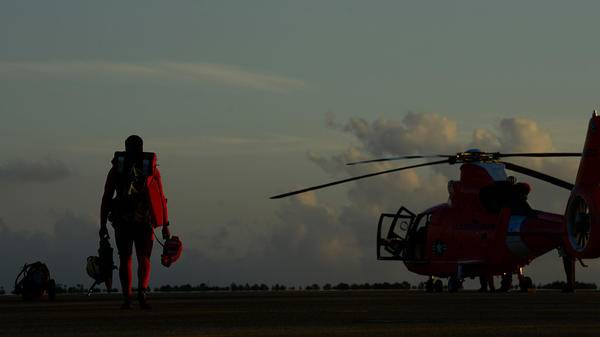 Helicopter crew