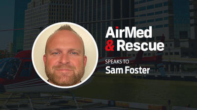 AirMedandRescue speaks to Sam Foster