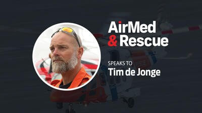 AirMedandRescue speaks to Tim de Jonge