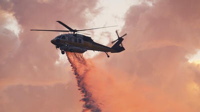 Cal Wildfire fighting