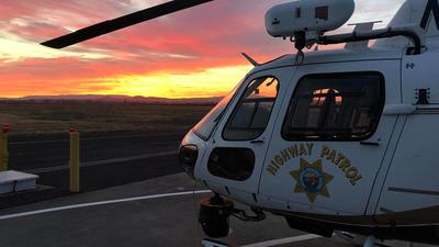 California Highway Patrol helicopter