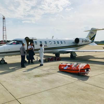 Capital Air Ambulance medical and flight crew