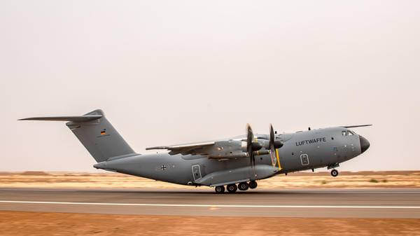 Luftwaffe A400M medevac