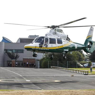 GNAAS new helicopter