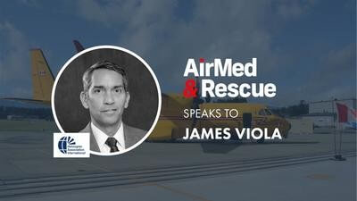 AirMedandRescue speaks to James Viola