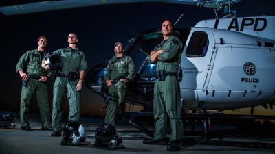 LAPD helicopter crew