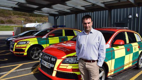 David Lockey, National Director of Welsh Flying Medics