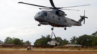 UK Royal Navy aids in Ebola fight