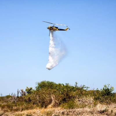 firefighting helicopter