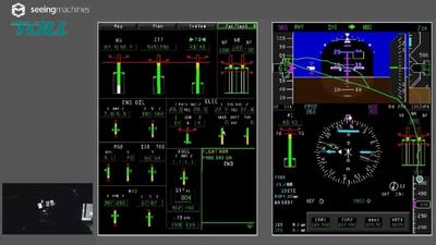 Toll Seeing Machines eye tracking tech screen