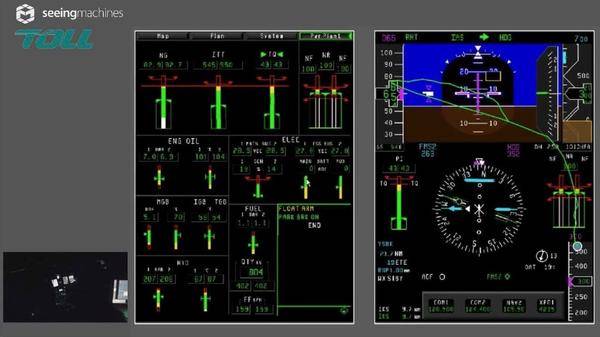 Toll Seeing Machines eye tracking tech screen