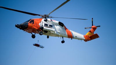 US coast guard helicopter dauphin