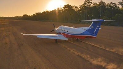 Western Operations PC12 Aircraft Dirt Airstrip 1