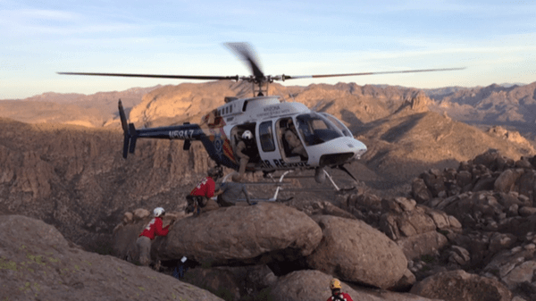 Arizona Department of Public Safety helicopter bell 407