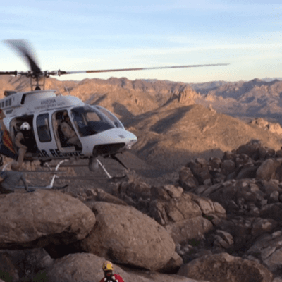 Arizona Department of Public Safety helicopter bell 407