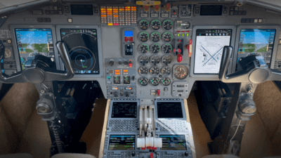 Dassault 900B avionics