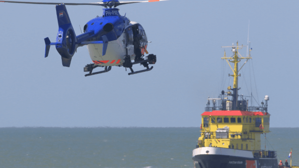 Coast guard helicopter