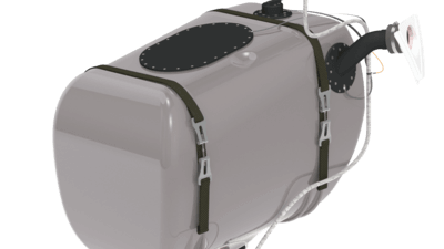 crash resistant fuel tank