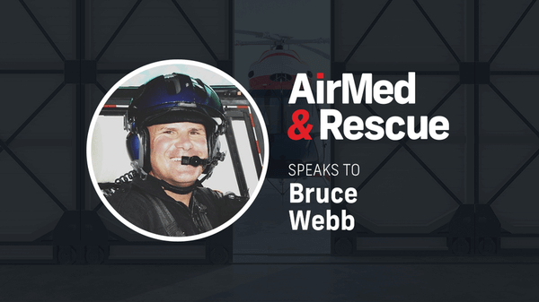 AirMedandRescue speaks to Bruce Webb